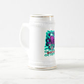 Oktopusgesteine, Oktopus Bierglas (Vorderseite Links)