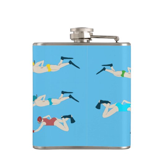 Oktopush Flachmann (Rückseite)