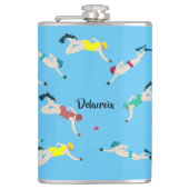 Oktopush Flachmann (Vorderseite)