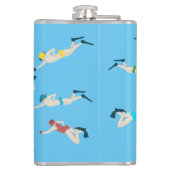 Oktopush Flachmann (Rückseite)