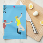 Oktopush Geschirrtuch (Viertel Falte)