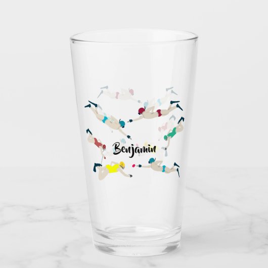 Oktopush Glas (Vorderseite)