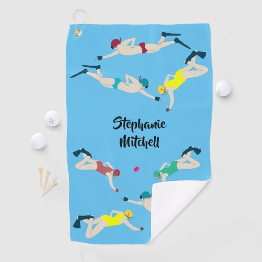 Oktopush Golfhandtuch (Insitu)