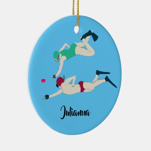 Oktopush Keramik Ornament (Rechts)