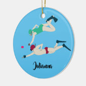 Oktopush Keramik Ornament (Links)