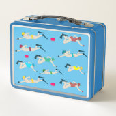 Oktopush Metall Brotdose (Rückseite)