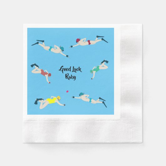 Oktopush Serviette (Vorderseite)