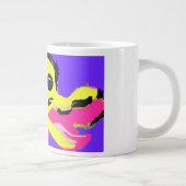 Oktopusliebe Jumbo-Tasse (Rechts)