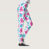 Oktopusmuster, Niedlicher Oktopus, Meerestiere Leggings (Rechts)