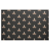 Oktopusschwarz Stoff (Fat Quarter (45,7 x 55,9 cm))