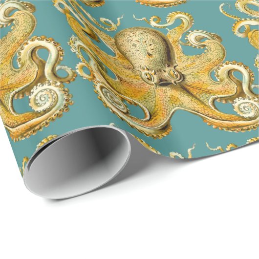 Oktopusverpackungspapier Geschenkpapier (Rolleneckpunkt)