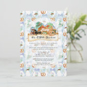 OkTWOberfest | Bavarian Octoberfest 2nd Birthday Einladung (Stehend Vorderseite)