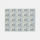 Okulare Melanom Bewusstseinsbildung Band Fleece Bl (Vorderseite (Horizontal))