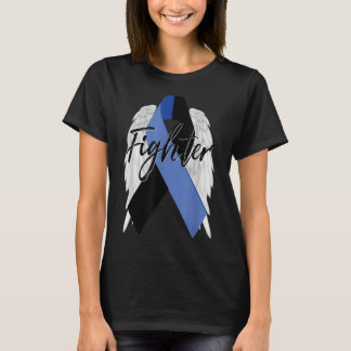 Okuläre Melanome Krebsüberlebung Shirt Kämpfer Flü
