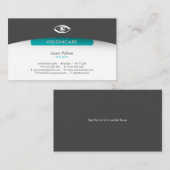 Okulistin | Optiker Beruflich Visitenkarte (Vorne/Hinten)