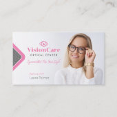 Okulistin | Optisches Zentrum Visitenkarte (Vorderseite)