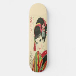 Okura, anime, japanisches Schönheitsskateboard Skateboard