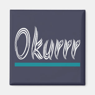 Okurrr Slang Trendig Beliebt Magnet