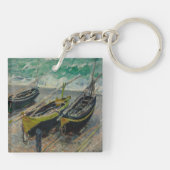 Öl auf die Leinwand Künstlerischer Claude Monet Sc Schlüsselanhänger (Rückseite)