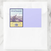 Öl aus Lavender - Grasse Frankreich Rechteckiger Aufkleber (Tasche)