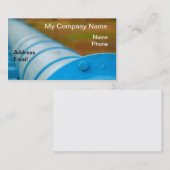 Öl, Benzin und Heizungs-Ölpipeline Visitenkarte (Vorne/Hinten)