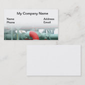 Öl, Benzin und Heizungs-Ölpipeline Visitenkarte (Vorne/Hinten)