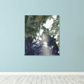 Öl breitet sich nordöstlich aus leinwanddruck (Insitu (Holzboden))