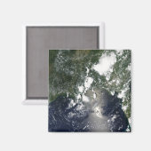 Öl breitet sich nordöstlich aus magnet (Vorderseite/Rückseite)