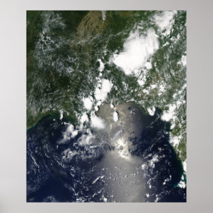 Öl breitet sich nordöstlich aus poster