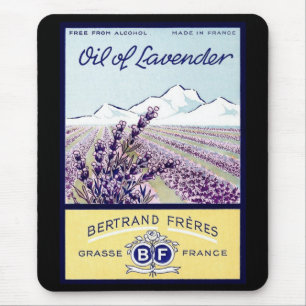 Öl des Lavendels - Grasse Frankreich Mousepad
