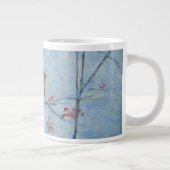 Öl des Waxwing 2013 auf Leinwand Jumbo-Tasse (Rechts)