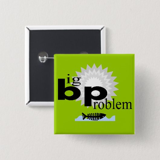 Öl-Fleck-Desaster-T - Shirts Button (Vorne & Hinten)