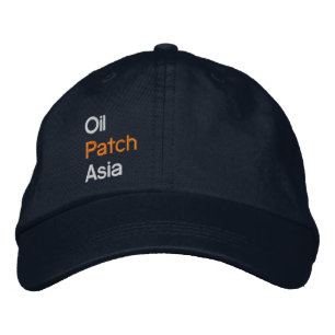 Öl-Flecken-Asien-Hut Bestickte Kappe
