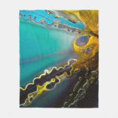 Öl Fleecedecke (Vorderseite)