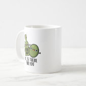 Öl für Sie Funny Oliven Pub Kaffeetasse (Vorderseite Links)