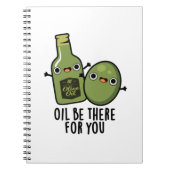 Öl für Sie Funny Oliven Pub Notizblock (Vorderseite)