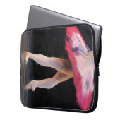 Öl gemalter Ballett-Laptop-Kasten Laptopschutzhülle (Vorderseite Links)