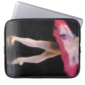 Öl gemalter Ballett-Laptop-Kasten Laptopschutzhülle (Vorderseite)