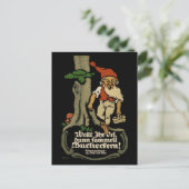 Öl gewollt, Buche Nüsse sammeln WW1 Postkarte (Stehend Vorderseite)