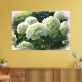 *~* Öl Hydrangea TV2 Kunstgearbeitete Canvas Print Leinwanddruck (Insitu (Wohnzimmer))