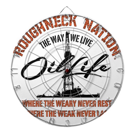 ÖL-LEBEN Vorlage Dartscheibe (vorne)