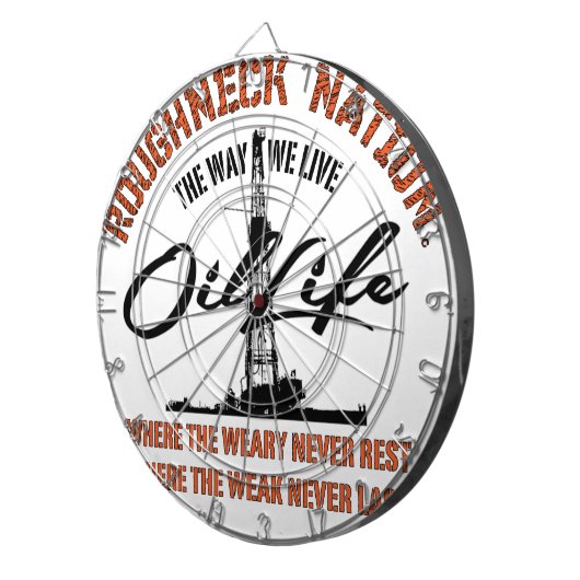 ÖL-LEBEN Vorlage Dartscheibe (Vorderseite rechts)