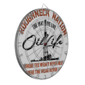 ÖL-LEBEN Vorlage Dartscheibe (Vorderseite Links)