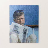 Öl malender PastellJohn F. Kennedy Puzzle (Vertikal)