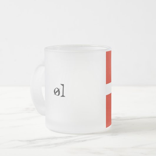 øl mattglastasse (Vorderseite Links)