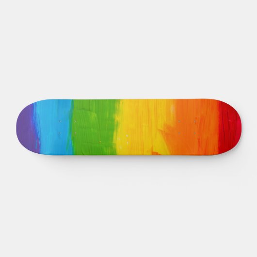 Öl-Paint-Regenbogenfarben LGBT-Skateboard - Stolz Skateboard (Horizontal)