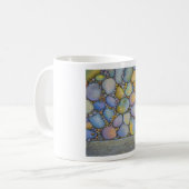Öl Pastell River Rock und Kies Kaffeetasse (Vorderseite Links)