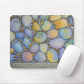 Öl Pastell River Rock und Kies Mousepad (Mit Mouse)