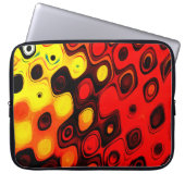 Öl Pastellfarben zeichnend. Abstrakter Farbhinterg Laptopschutzhülle (Vorderseite)