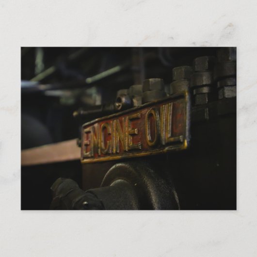 Öl Postkarte (Vorderseite)